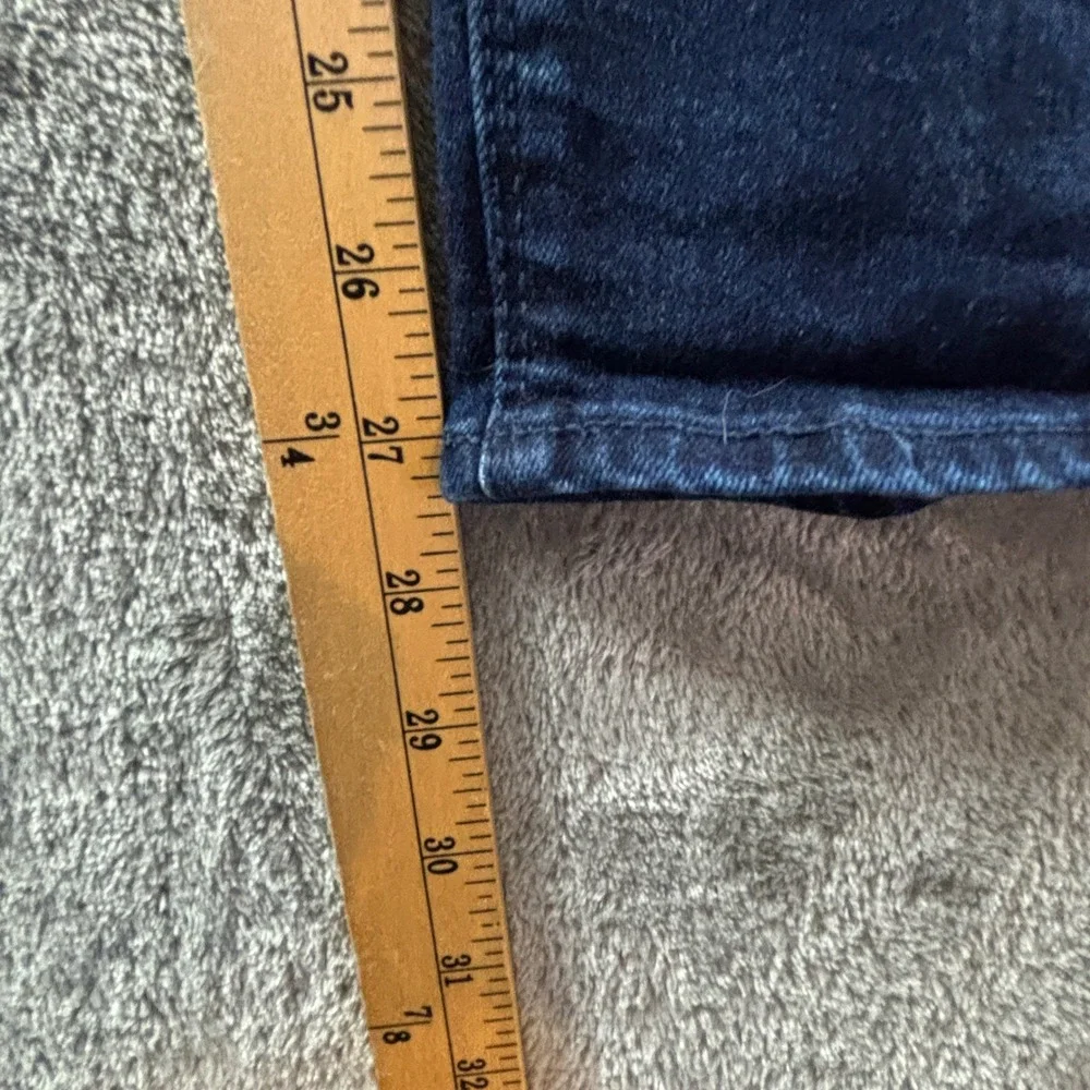 Hudson Straight Leg Jeans Womens 14 Dark Wash Stretch Denim High Rise H0325-01